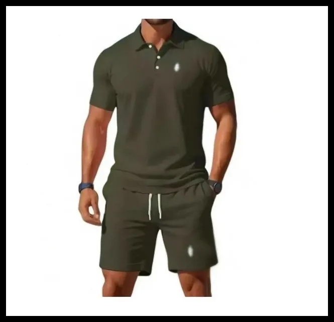 Men Designer Tracksuit New Jogger Sweatshirts Sports Jogging Pony Logo Suits Men Two Piece Set Men T Shirt Printed Short sets