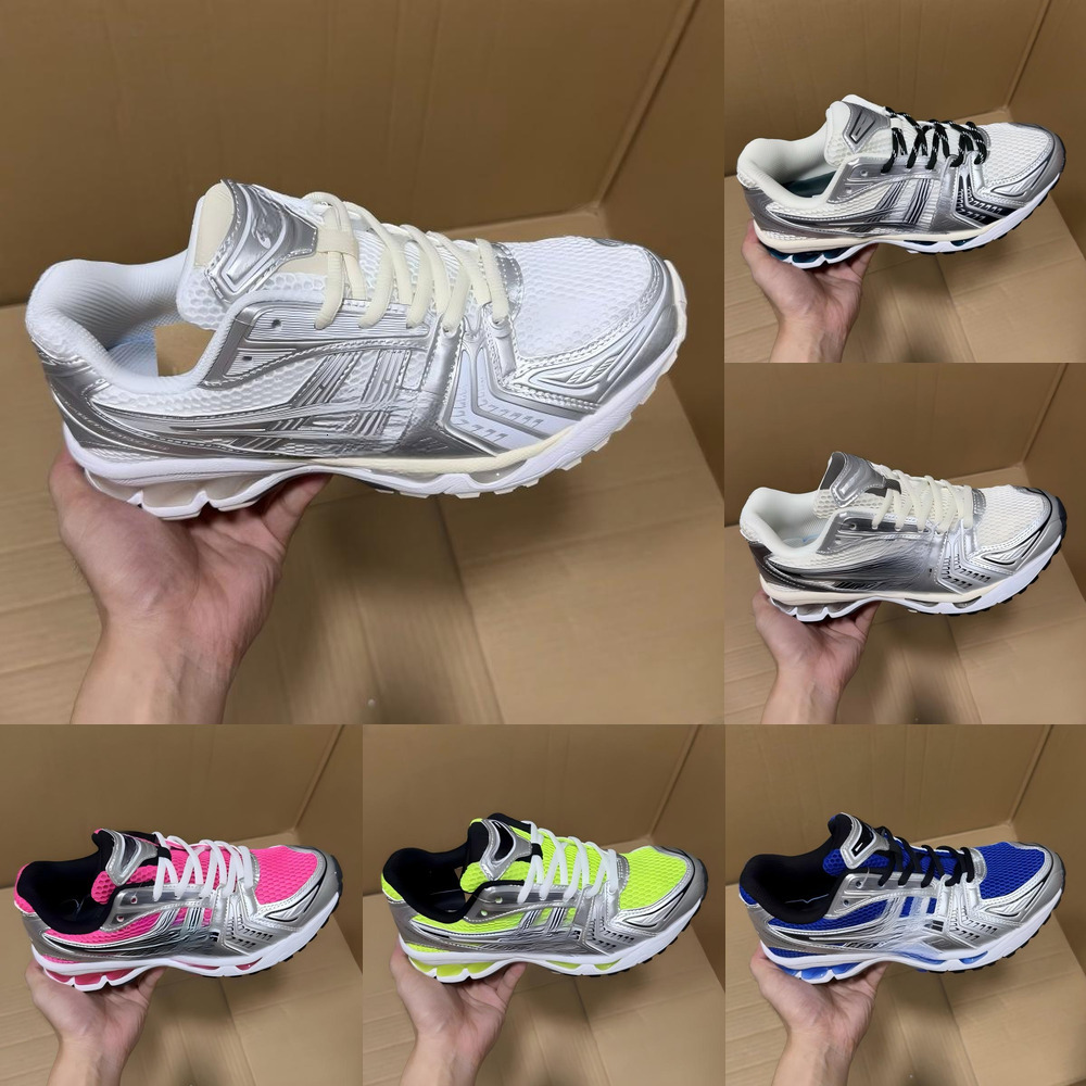 Designer Hommes Femmes Rétro Y2K Chaussures de course Mesh Cuir Synthétique Baskets Casual Argent Fluorescent Vert Colorblock À Lacets Coussin At