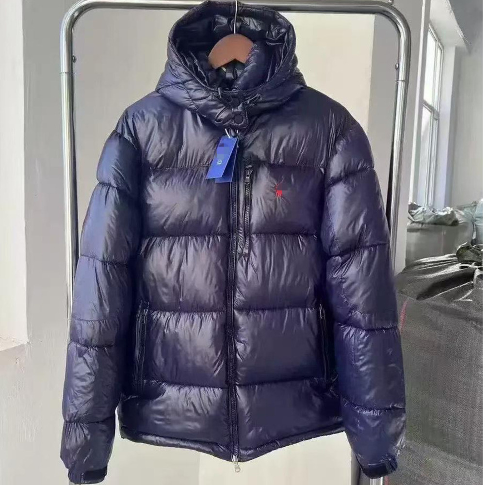 Down Jackets Mens Designer Polos Puffer Jacket Embroidery Letters Down Coats Thickening Autumn Awinter Keep Warm Outdoor Hooded Waterproof Jacket