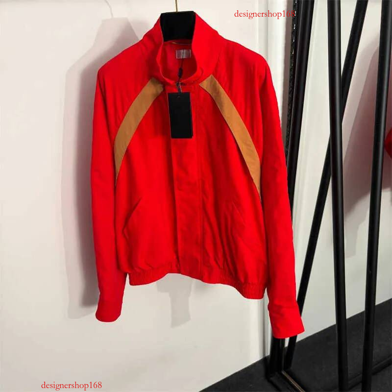 Multi Colors Designer Jacket Women Men Luxury Long Sleeve Letter Embroidered Windbreaker Jackets Street Style Zipper Outerwear Size S-L