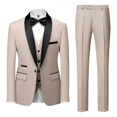 (374) New Men's Business-Casual Suit Set