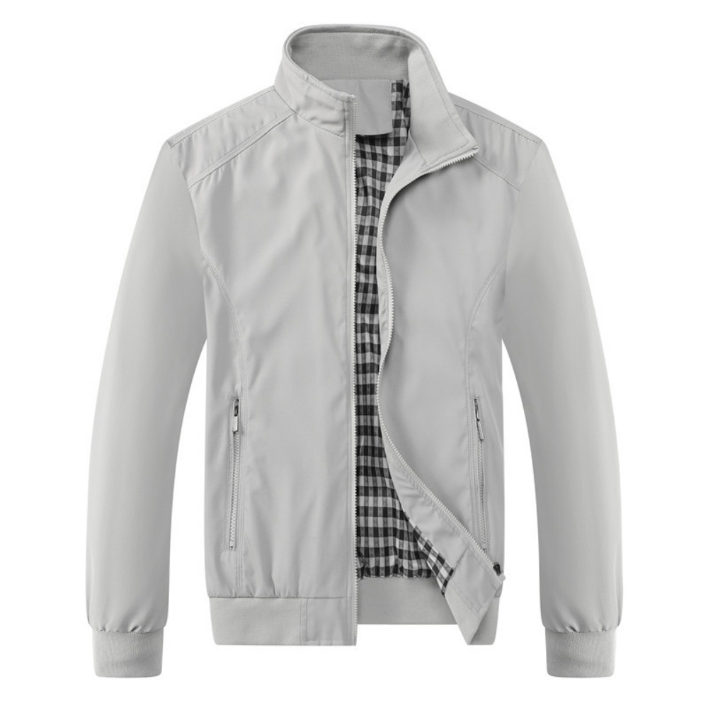 Mens Casual Pilot Zipper Jacket New Spring Autumn Outerwear