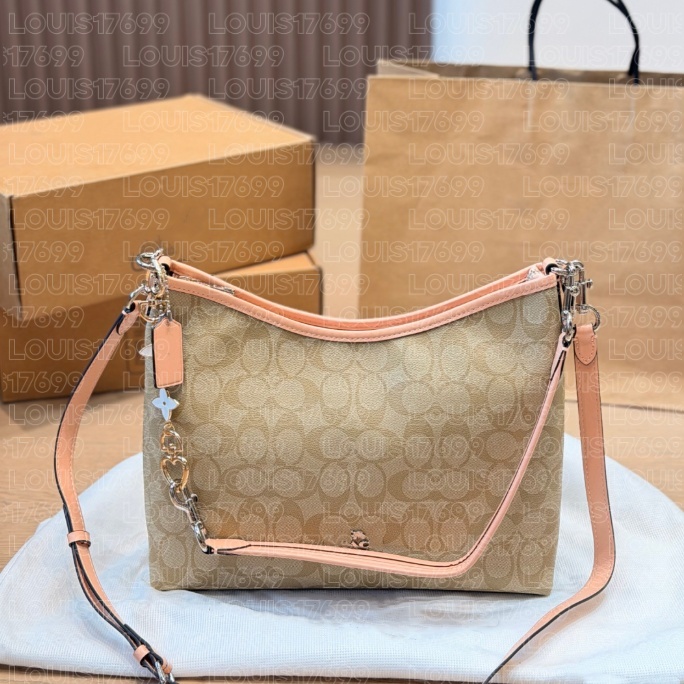 Luxury Fashion Women Retro Printed Hobo Shoulder Bag Removable Crossbody Strap Large Capacity Casual Daily Handbag Ladies Trendy Underarm Sling Purs