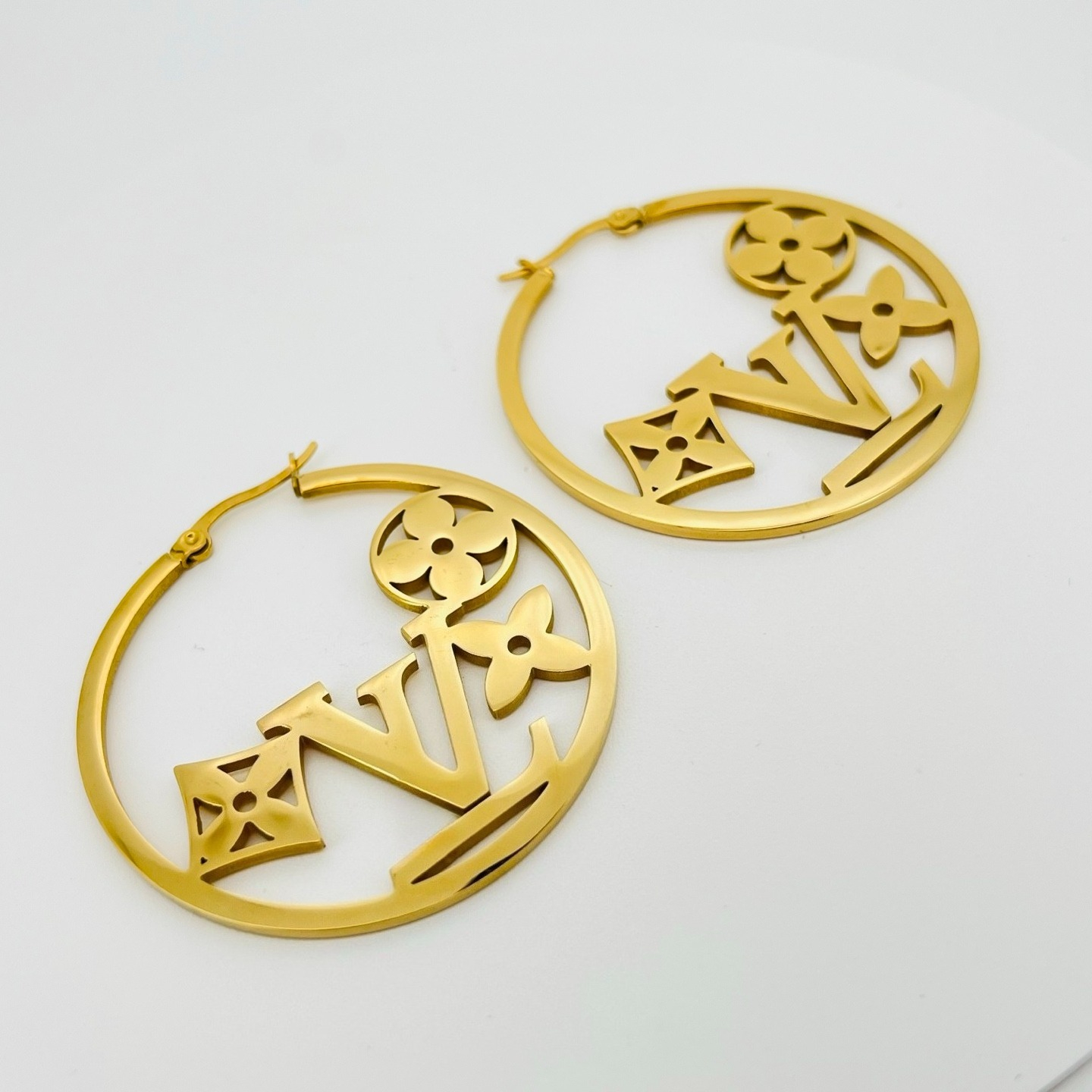 Designer Jewelry Luxury Earrings Brand Stud Geometric Women Earring Gold Silver Plated Hoop Earrings Crystal Rhinestone Fashion Wedding Gift