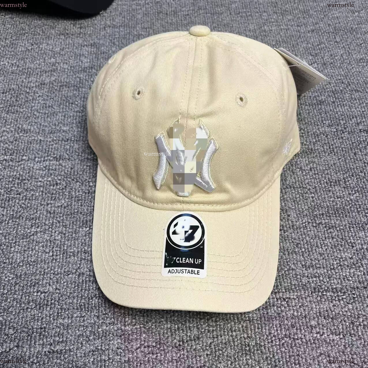 ny Casquette de baseball en coton à la mode, réglable, unisexe, sport décontracté, plein air, papa, chapeau, mode, style de rue, usage quotidien