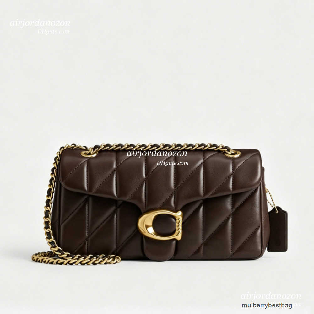 Shoulder Bags designer handbag Tabby 20 26 High quality Chain Soft In Signature Canvas Designer Bag Women Handbag Leather Flap Crossbody Bags Undera