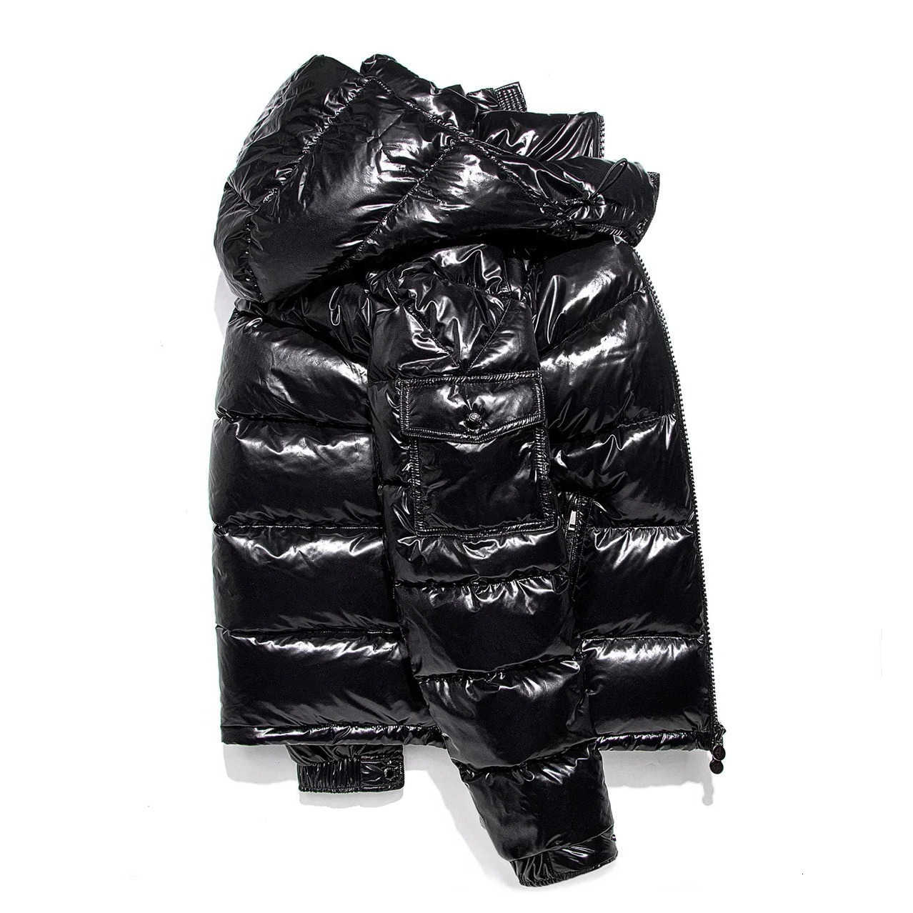 Tops Thicken Outdoor Down Coats Mens High Quality Windproof Parka Warm Puffer Winter Hooded Shiny Casual White Duck Down JacketsT260831