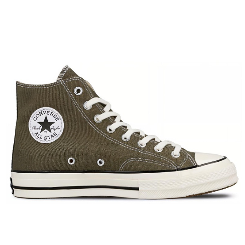 Converse 1970s Unisex Canvas Shoes Classic Retro Solid Color High Top Canvas Rubber Sole Simple Shoes Commute Street Wear Low Top Casual Shoes