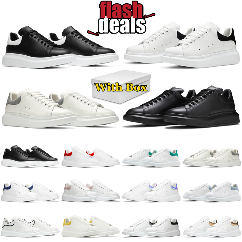 Designer casual shoes oversized sneakers trainers men womens White Black Red Dream Blue flat platform suede leather luxury mens sports shoe with box