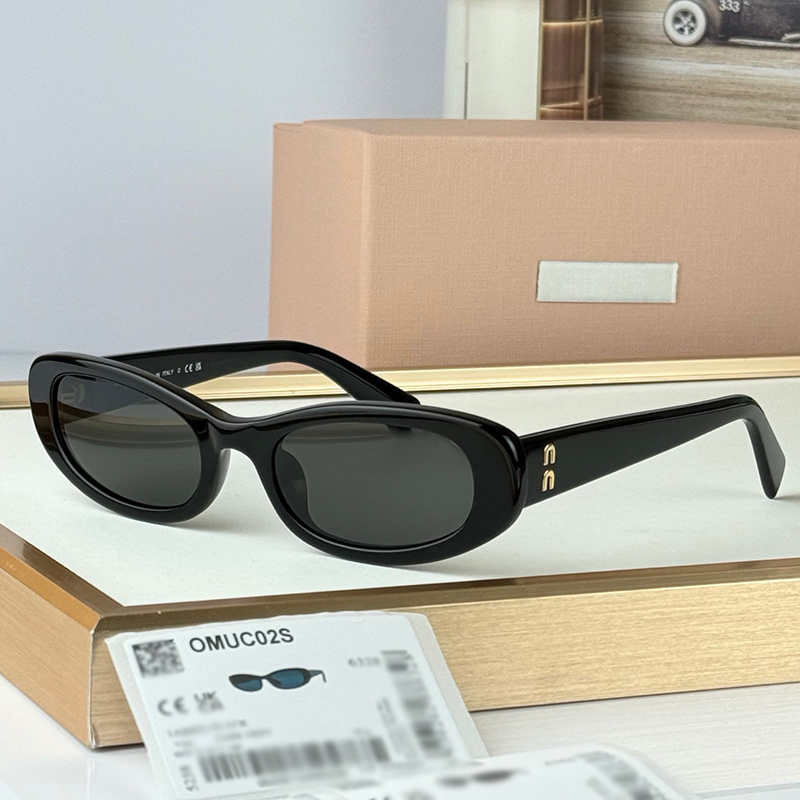 Classic Small Oval Sunglasses Men For Women Luxury Designer Sunglasses C02S fashion Shades For Ladies Street Style Glasses