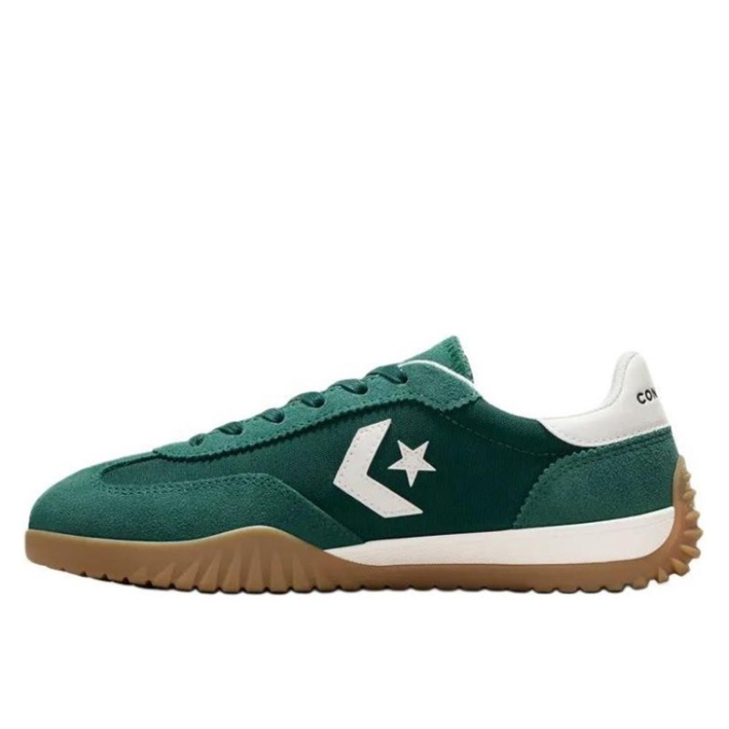 Converse Run Star Trainer Unisex Low Top Canvas Shoes Retro Racing Style Splicing Thin Rubber Sole Shoes For Daily Commute Street Wear Trendy Fashio
