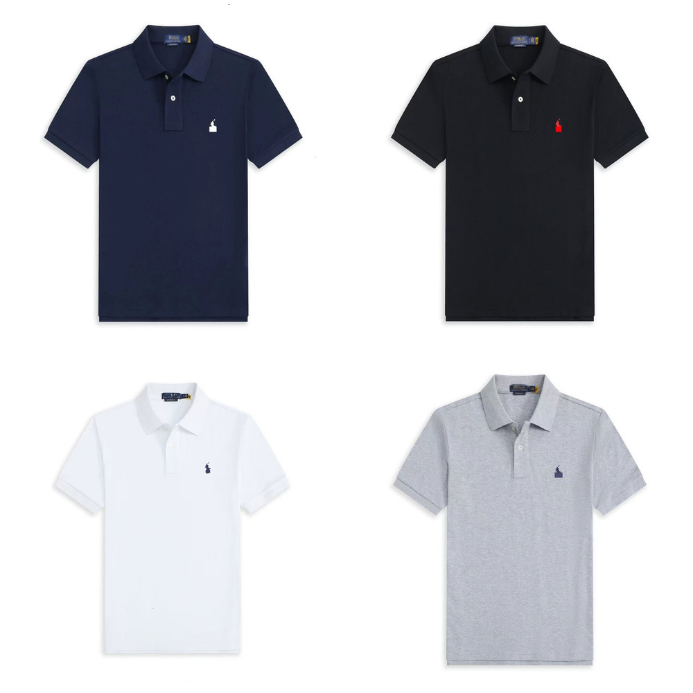 Polo Shirt Designer T Shirts Classic Embroidery Casual Women Mens Horse Polo Shirt Collar Tops Fashion Wear Tees High Quality Cottons Shorts Sleeve