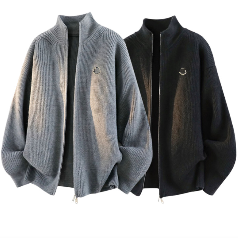 New men's Sweaters women's Sweaters brand Casual Long Sleeve zipper knitted coat designer Sweaters