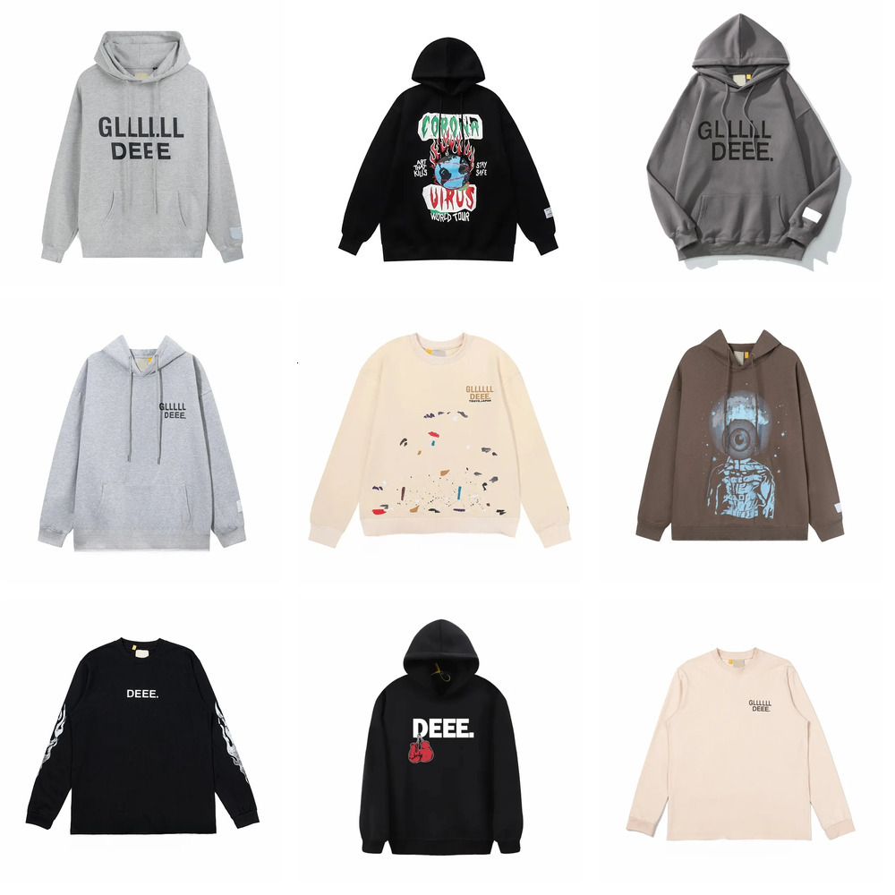 Designer Men's Hoodie With Large Letter Logo Print On The Front Couple-style T-shirt New Winter/autumn Style Hooded Hoodie Loose Fit High stree