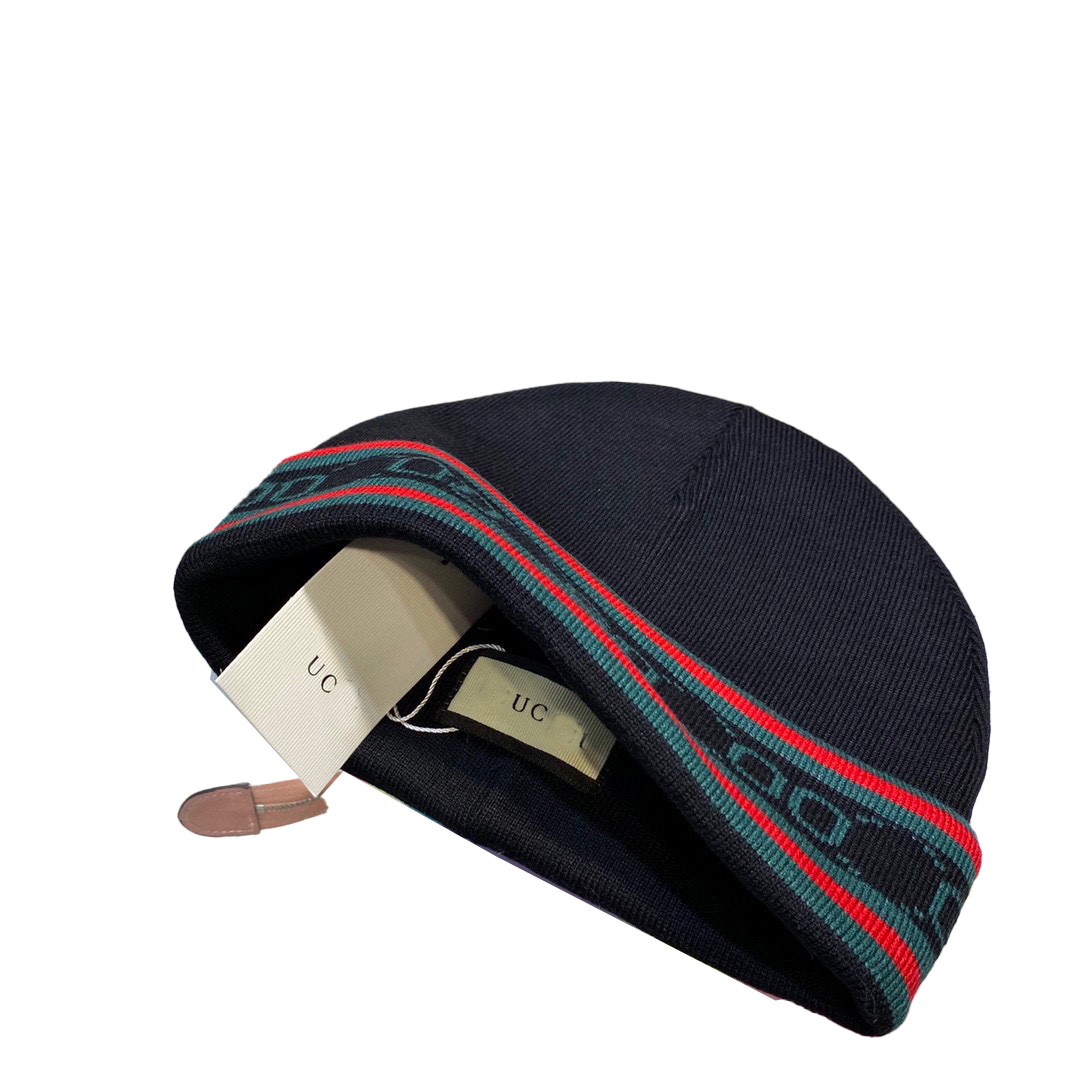 GG Wool Beanie Hat For Man Woman Luxury Designer Sport hat dh leather hat Y2K Hip Hop Knitted Hat