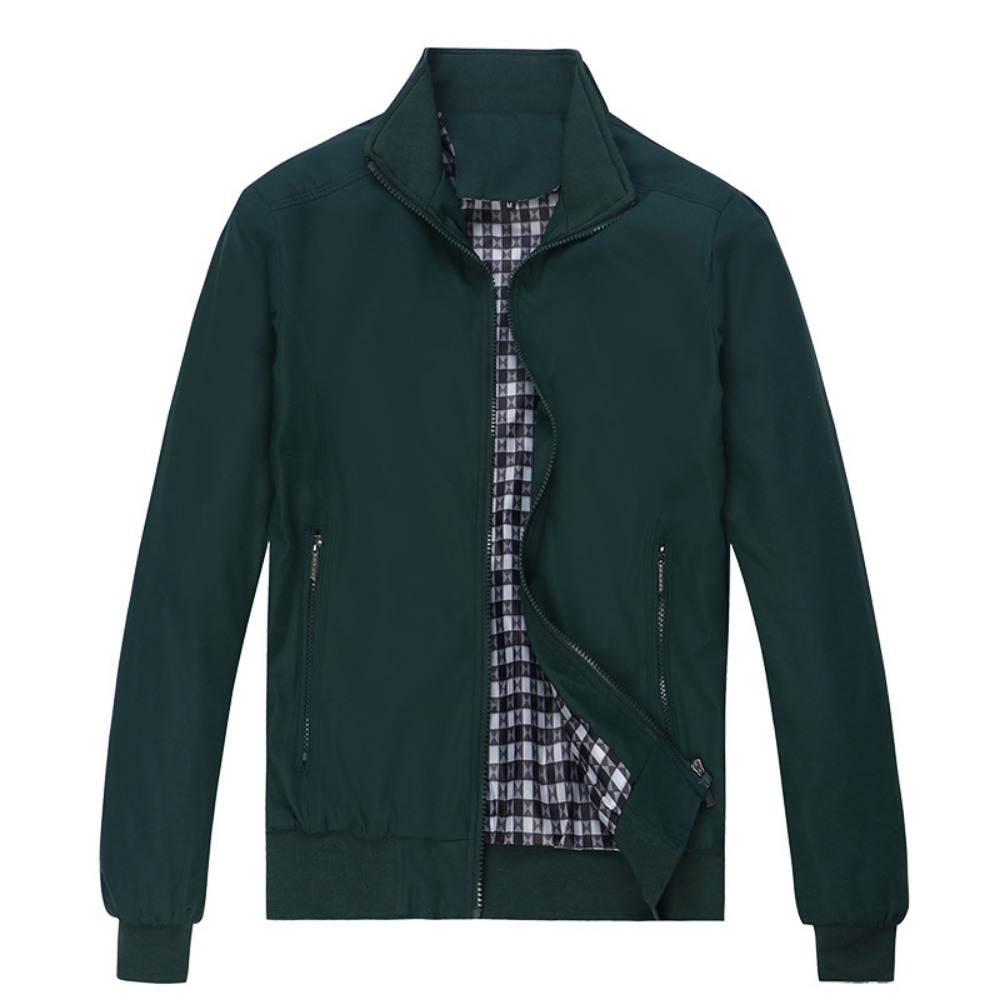 New Mens Pilot Zipper Jacket Spring Autumn Casual Outerwear