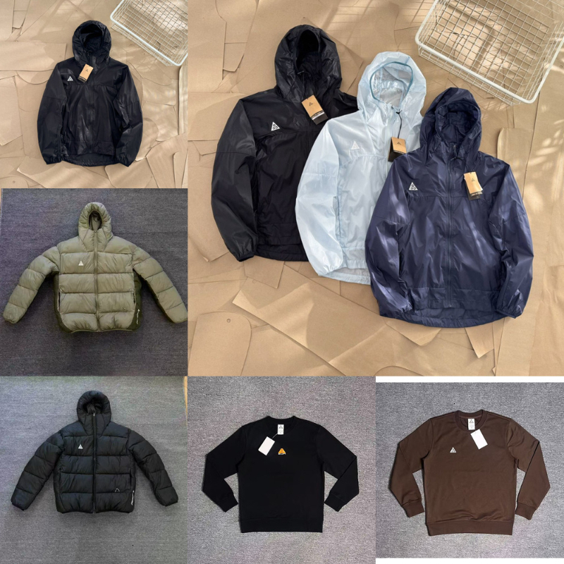 New autumn/winter Brand Designer ACG Pullover Mens women Sweatshirt Hooded Fashion Hoodies Jacket acg embroidered Cotton t shirt Shorts sun free shi