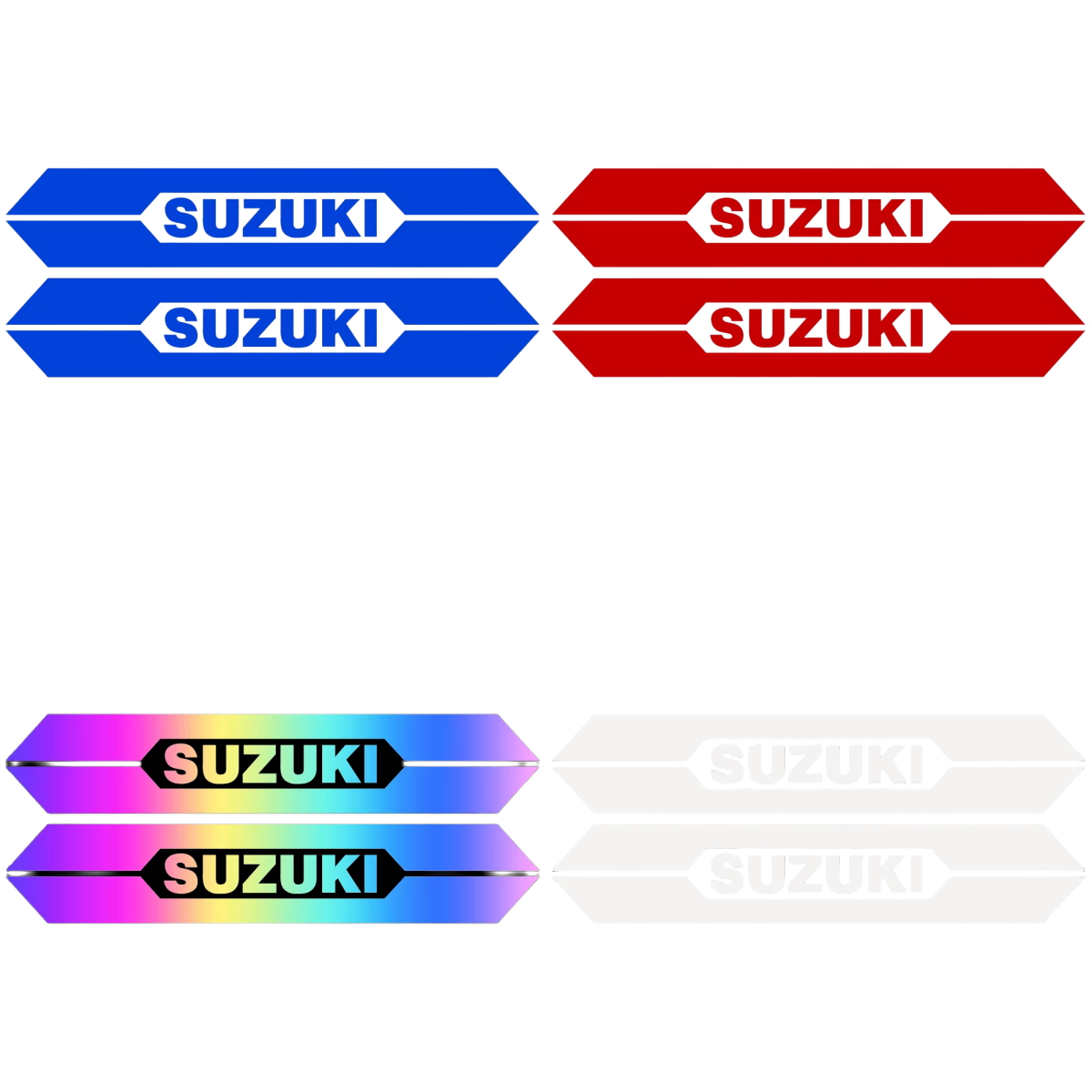 Sticker For Suzuki autobike Mark Transfer type with reflection Motorcycle Custom Black Red Gold Silver Hot Sale code81-image-1095861721