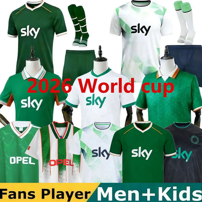 Ireland Soccer Jersey 2026 world cup Retro National vintage football kit shirt Classic uniforms 25 26 27 home kids sets 1990 1992 1994 1995 1996 200