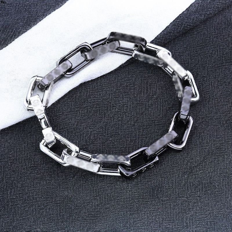 High Quality Classic Fashion Bangle Stainless Steel Bracelets VL Gold Bracelet Brand Men Valentine S Gift Jewelry Designer Cuban Chain For Women Tea