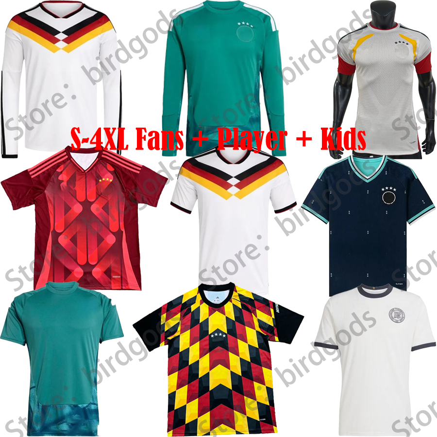 25 26 125-Year germany soccer jerseys shirts RUDIGER KIMMICH HAVERTZ KROOS MUSIALA MULLER WIRTZ GUNDOGAN TAH BAUMANN 2025 2026 football Mens Home Aw