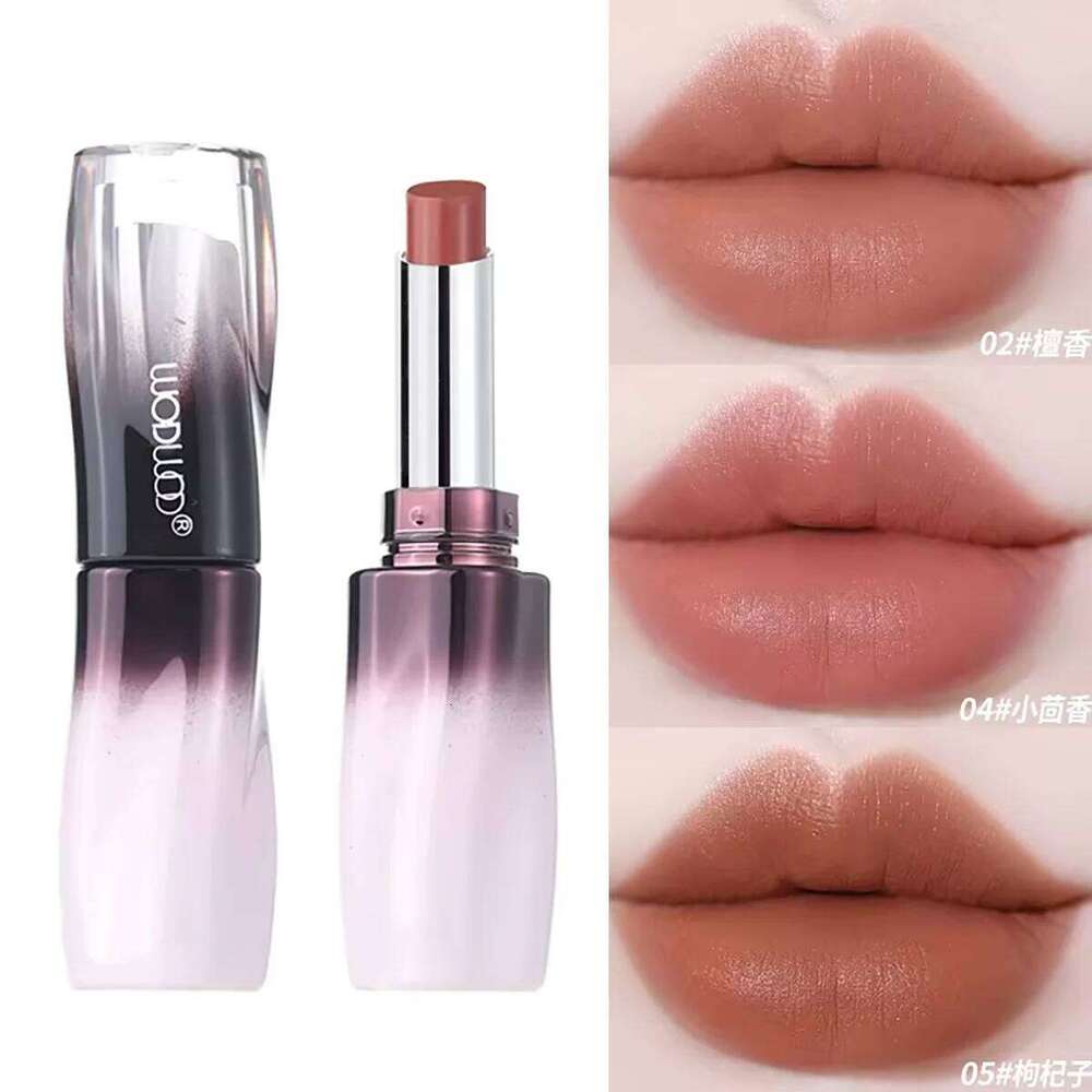 WODWOD 6-Color Matte Lipstick: Velvet Color, Smooth, Waterproof, Long-Lasting Color Lip Makeup H260302-image-1096015091