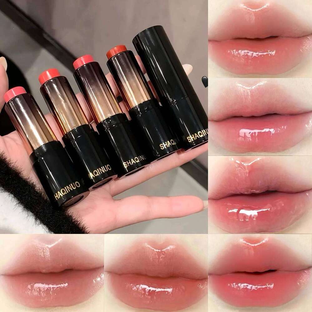 6pcs Moisturizing Lipstick Gift Box Set - Long-Lasting, High Pigment, Glossy Finish, Smudge-Proof, Hydrating Solid Lip Gloss H260302-image-1096015710
