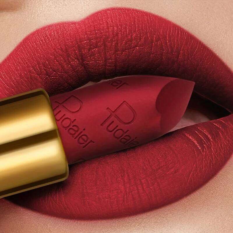 Matte velvet mist lipstick, waterproof and sweat-proof with easy color application, ideal as a gift for female friends H260302-image-1096009843