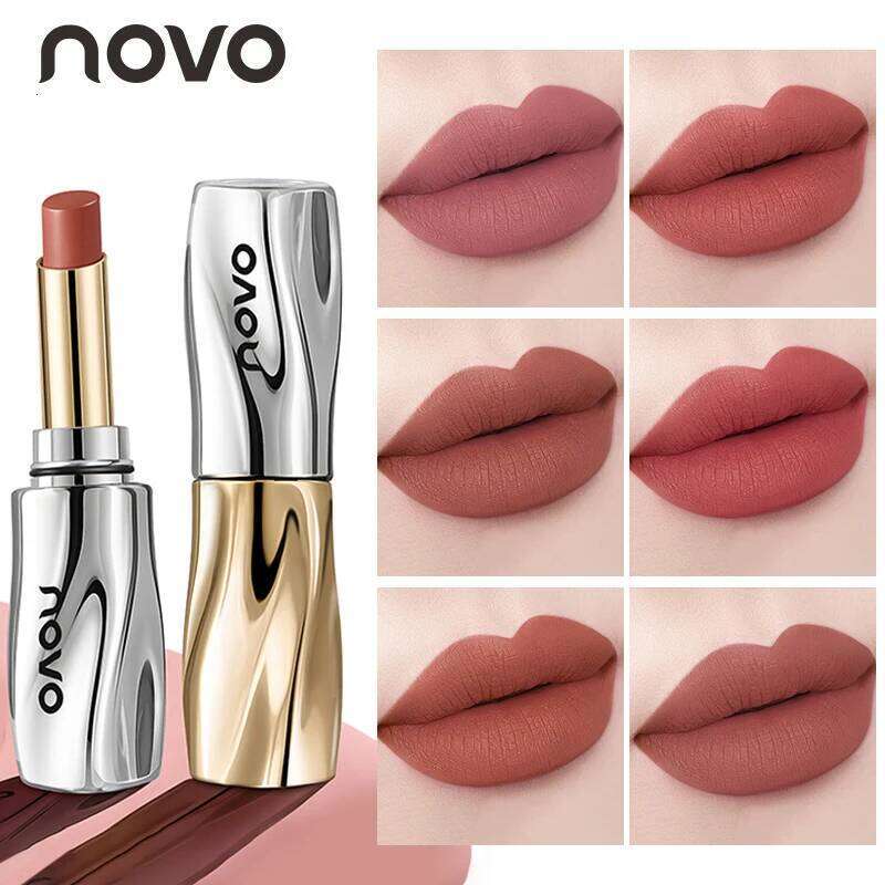 Velvet Soft Mist Matte Lipstick, Long-Lasting, Waterproof, Sweat-Proof, Non-Touch Cup, Smudge-Proof Lip H260302-image-1096014613