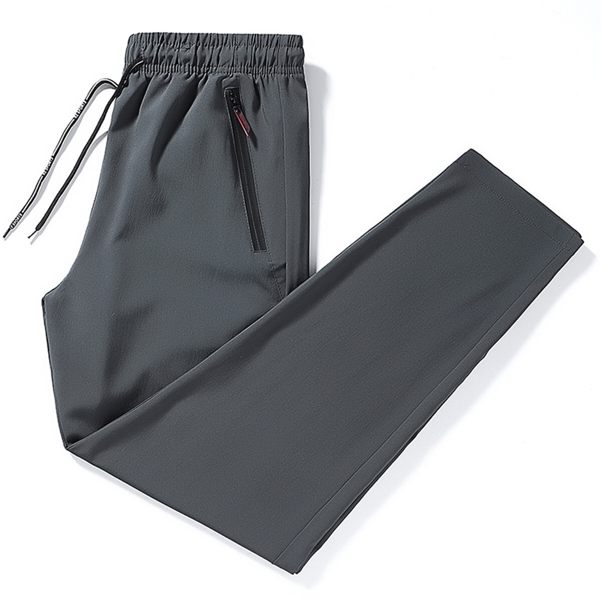 Mens Fashion TrendQuick-Dry Ice Silk Casual Pants National Trend Non-Sexust Punk Rock Hip-Hop Cropped Pants Z260625