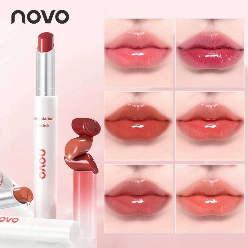 Moisturizing gloss, waterproof lipstick, non-greasy, long-lasting makeup effect, everyday lip color H260302-image-1096012018