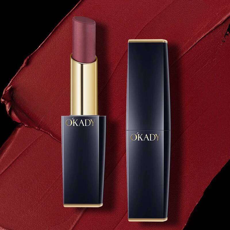 5 Waterproof Non-stick Cup Round Tube Moisturizing easy to color Gloss Long-lasting Lip Lipstick Cosmetics H260302-image-1096013741