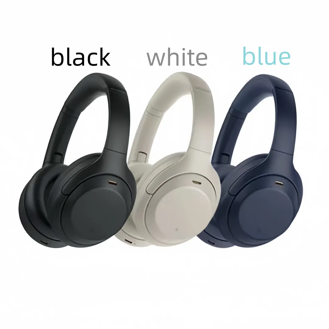 XM4 Bluetooth Headphones Wireless Earphone Top Quality Metal shell Silicone Anti-drop-image-1066982146