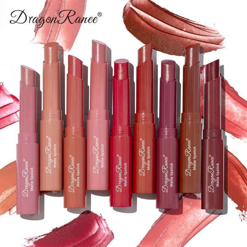 Matte Nude Lipstick 24 Hours Long Lasting Water Resistant Lip Gloss Natural Moisturizing And Sexy Korean Cosmetics For Female H260302-image-1096015420