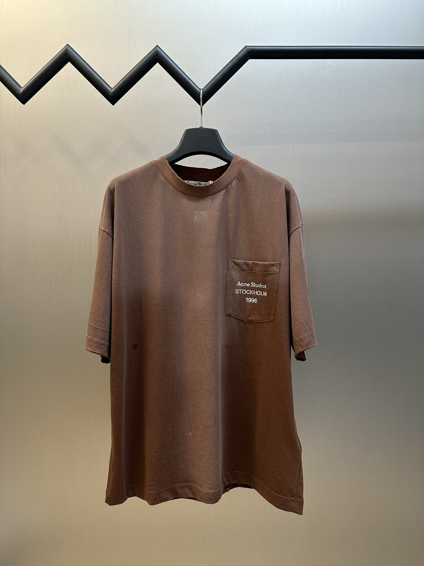 Men's Plus Tees & Polos t-shirts col rond brodé et imprimé style polaire été pur coton 326323333