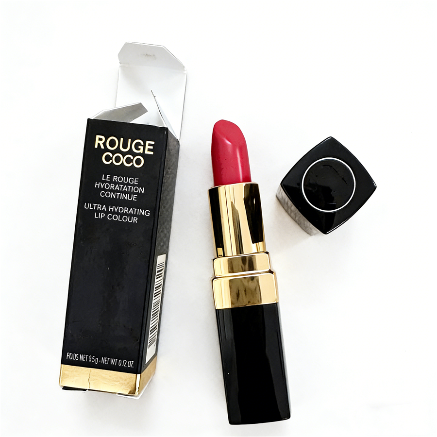 Gloss Rouge COCO Le Rouge Hydratation Lipstick 401/402/403/404/405/406 colors Net 3.5g 0.12OZ Top Quality Hydratation Lipgloss lip stick-image-764716499