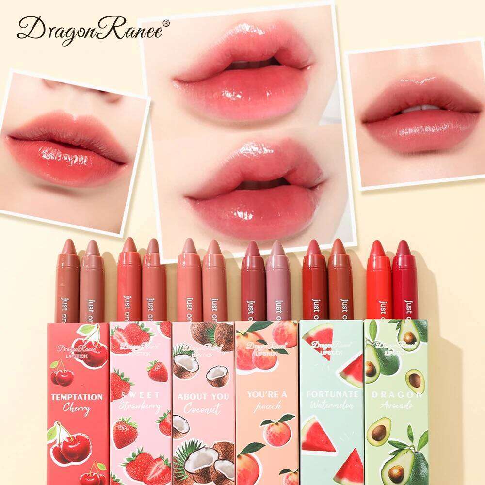 Two Set, Water-Glossy Mirror, Light-Lasting, Moisturizing, Non-Removing Makeup, Long-Lasting Makeup Effect Lipstick Set H260302-image-1096015657