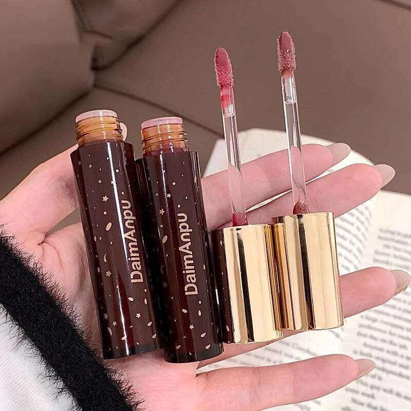 Pure Retro Fantasy Clear Water Gloss Mirror Fake Plain White Lip glaze lipstick H260302-image-1096013975