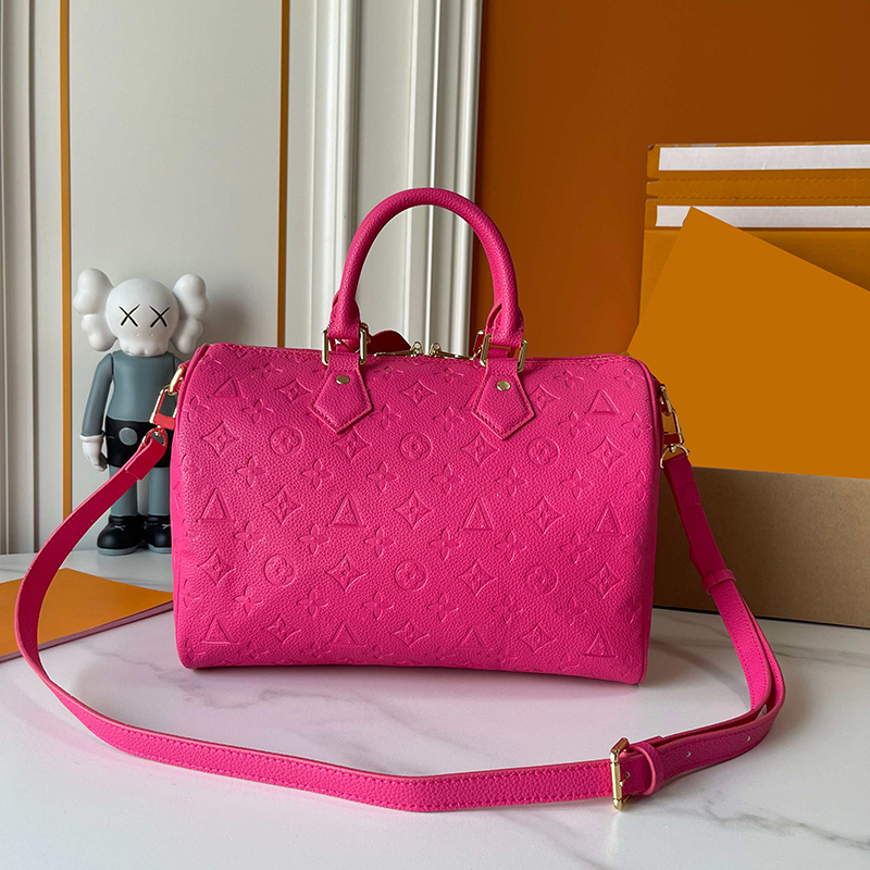 hot 10A Bags Top Mini Nano 25cm 30cm Shoulder Women Leather Denim Crossbody Luxury Brands Embossed Tote Purse Brown Flower Handbag Designer Bag