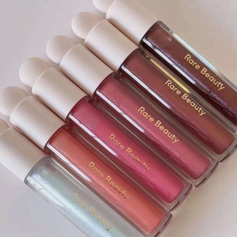Rare Beauty New Exquisite Lip Gloss Shining Liquid Powder Bluesher Sun Kissed Cheeks and Watery Lips Lipstick Cosmetics H260302-image-1096014974