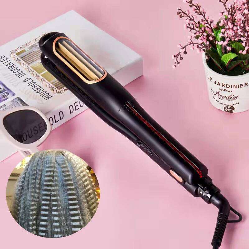 Outils de coiffure chauffants, pinces à brosse rotative, sertissage ondulé, fer plat, bigoudi, cheveux ondulés H260302