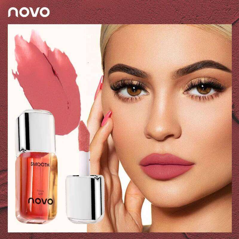 Waterpoof Matte Lipstick, Cute And Lightweight Lip Gloss, Convenient To Carry, Long-Lasting All-Day, For All Occasions H260302-image-1096015531