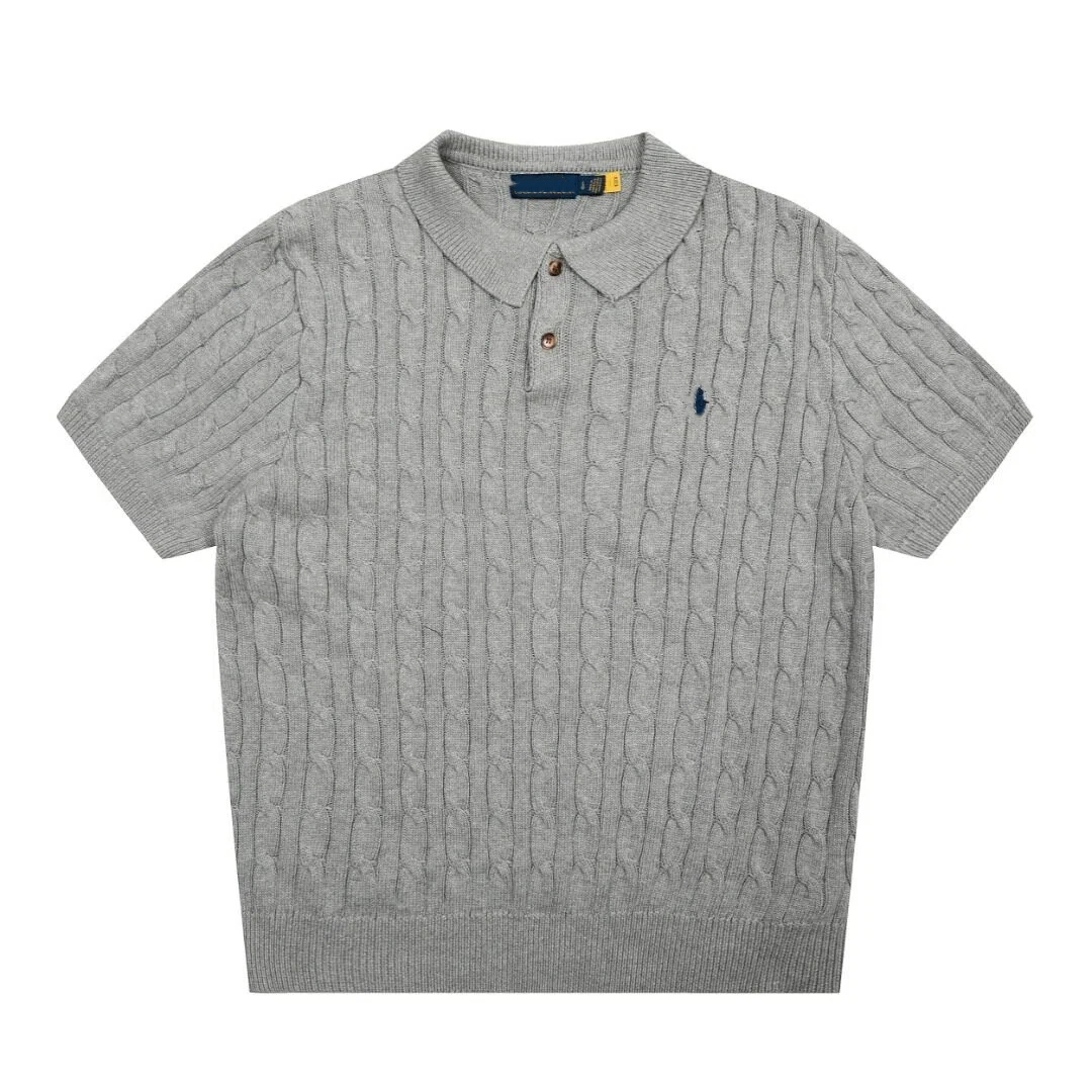 Ralphsweater Shirt Designer Men's Horsehigh Quality Fashionable Causal Sweater Polos Knitwear Short Sleeve Pony Embroidered Unisex Solid Color
