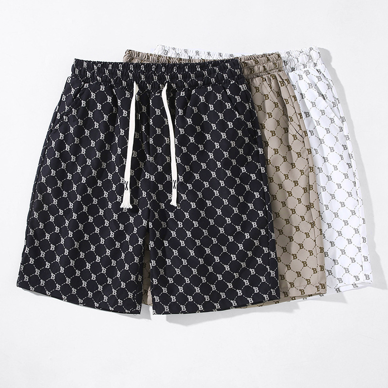 Luxury Brand Designer Clothes New For Cross Border Trade Summer Beach Men's Sports Shorts 5 Point Straight Leg Trendy Pants