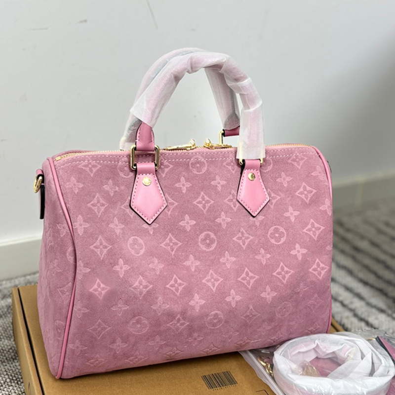 Luxury Bag 2026 New Soft 30 Pillow Bag luxury handbag shoulder bag crossbody bag suede bag Women's purse P9 Tote Bag cowhide made premium canva