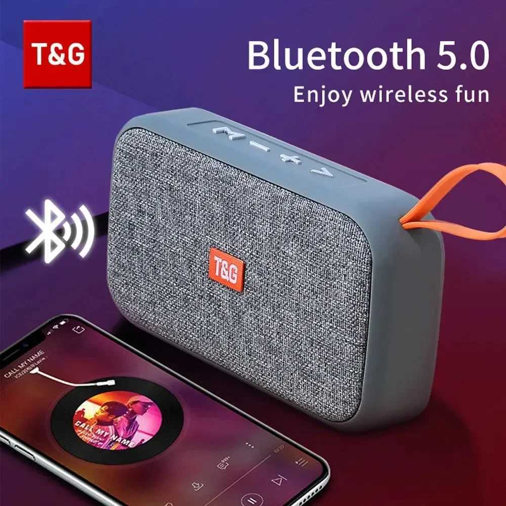 Speaker TG506 Portable Mini Wireless Soundbar Bluetooth 50 Outdoor Indoor HIFI Loudspeaker Support TF Card FM Radio Waterproof T260304-image-1096237206