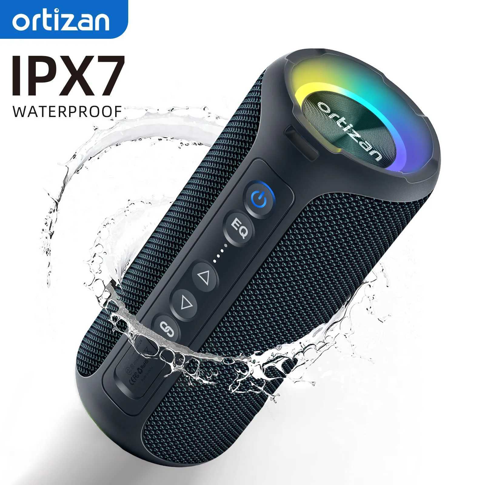 Ortizan Bluetooth Speakers 40W Enhanced Bass Portable Outdoor Wireless Speaker 30Hrs IP7 Waterproof Shower Speaker Bluetooth 53 T260304-image-1096237098