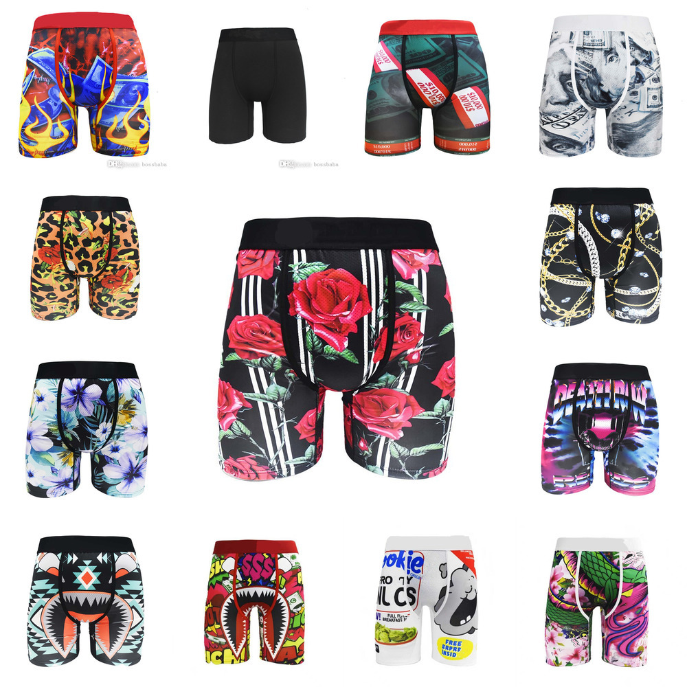 Sexy Designer Men Shorts Boxers Underwear Unisex Underpants Briefs High Quality Quick Dry Breathable Boxer With Package