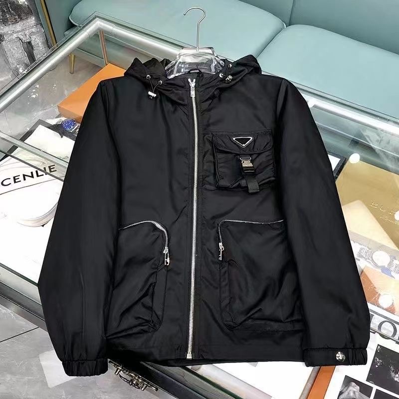 Men's Hoodies Sweatshirts Mens jacket designer thin letter inverted triangle sun protection spring and autumn clothing high-quality outdoor sho