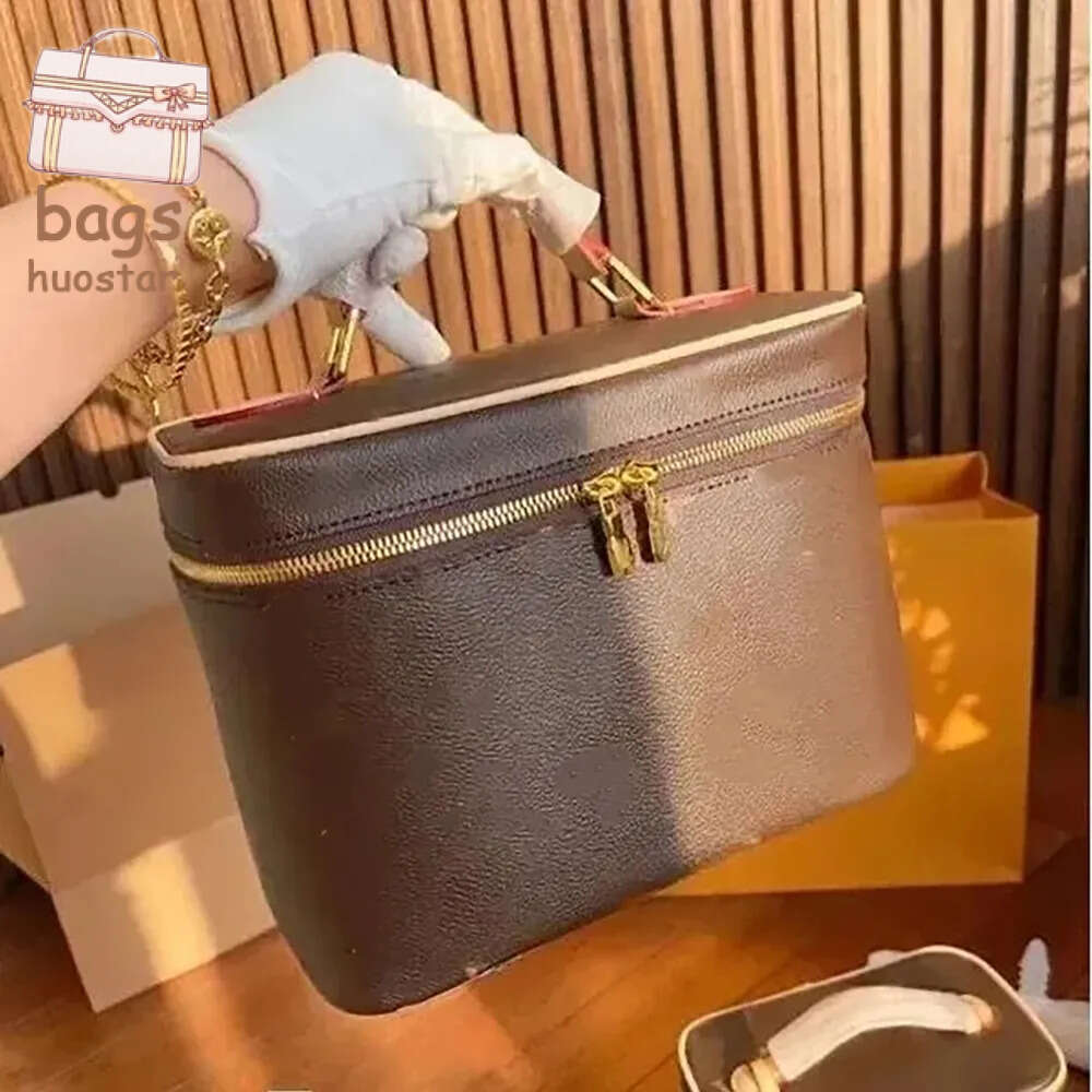 Luxury Women's Designer Nice Vanity Makeup Bag PU Leather Toiletry/Clutch, Crossbody/Shoulder/Tote Styles Cosmetic Organizer Purse Wallet - Ide
